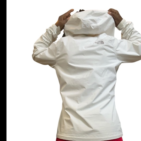White The North Face Rain/Wind Proof jacket HYVENT - Picture 6 of 9